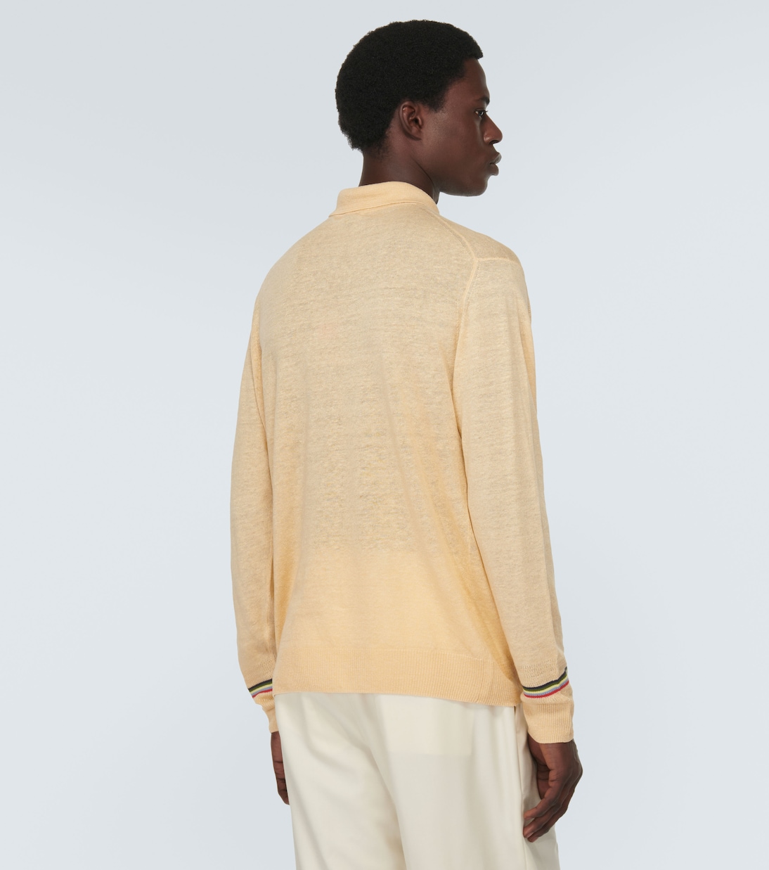 Linen and cotton polo sweater | Etro