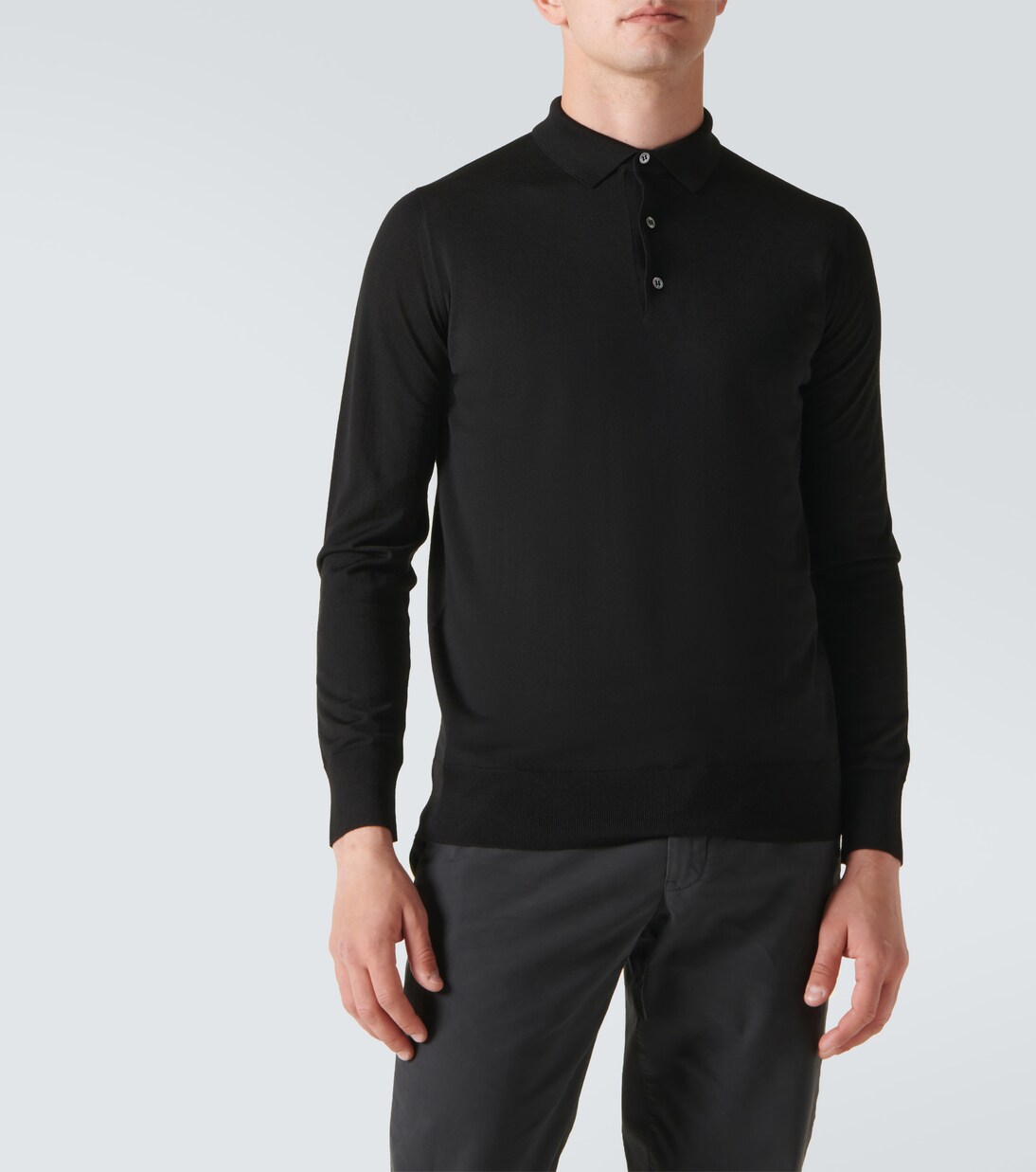 Virgin wool polo shirt | Loro Piana