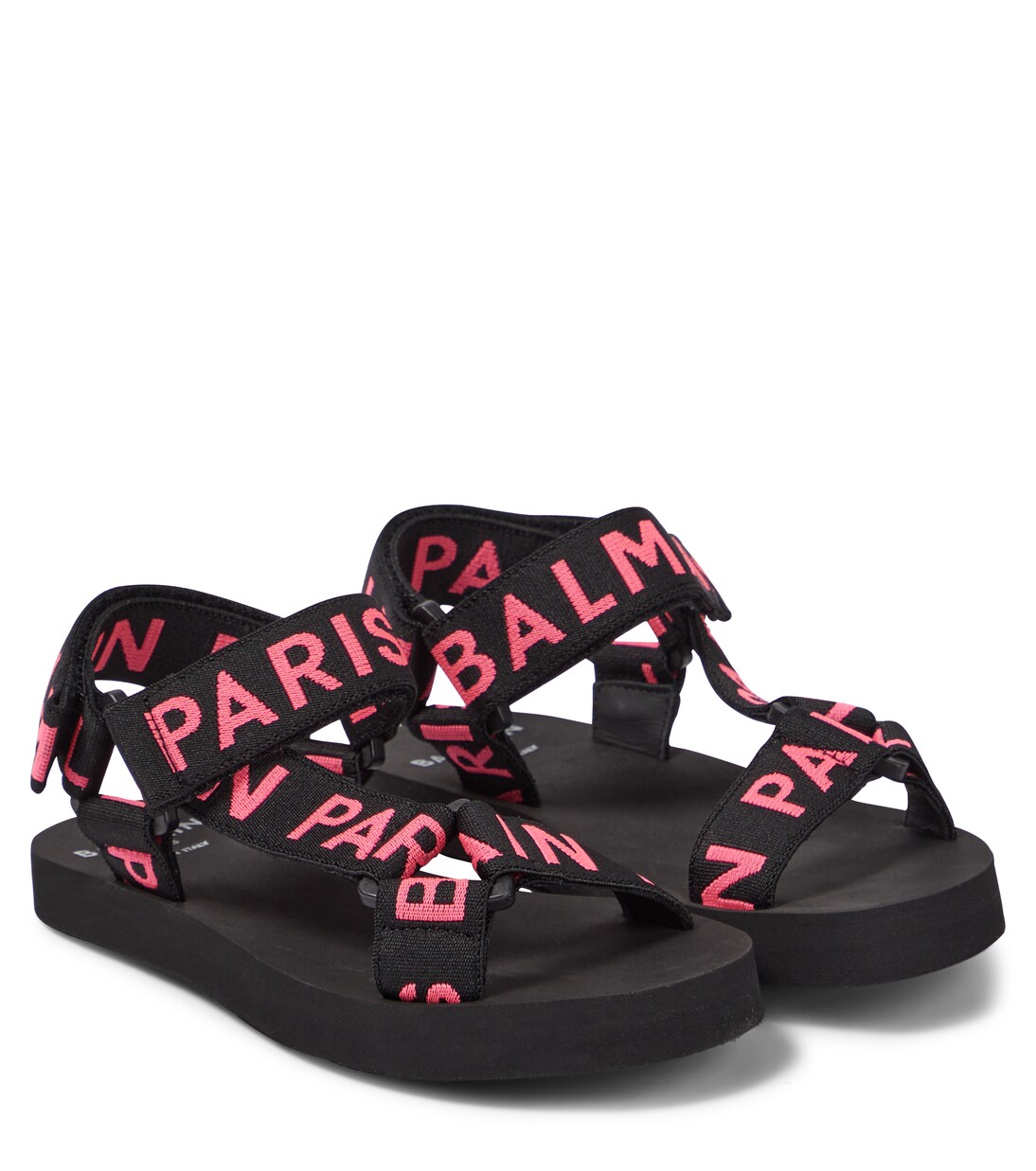 Logo rubber sandals | Balmain Kids