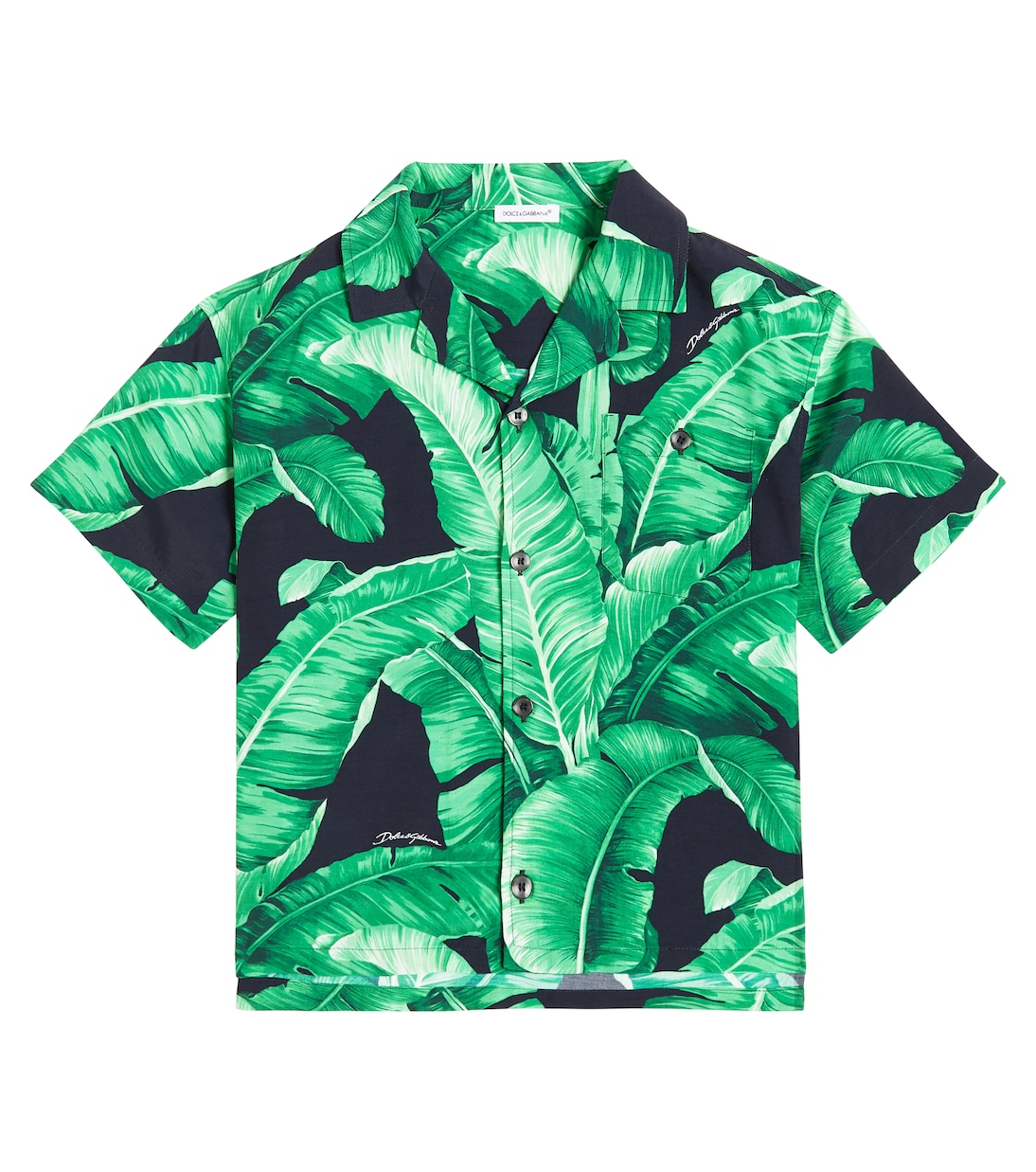 Printed bowling shirt | Dolce&Gabbana Kids