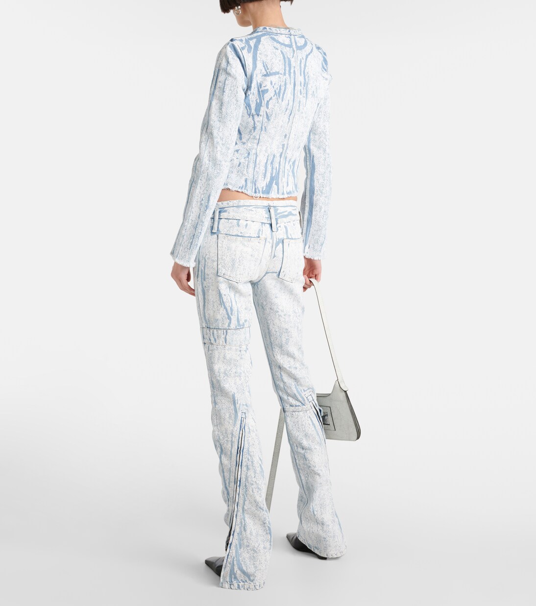 Printed denim jacket | Acne Studios