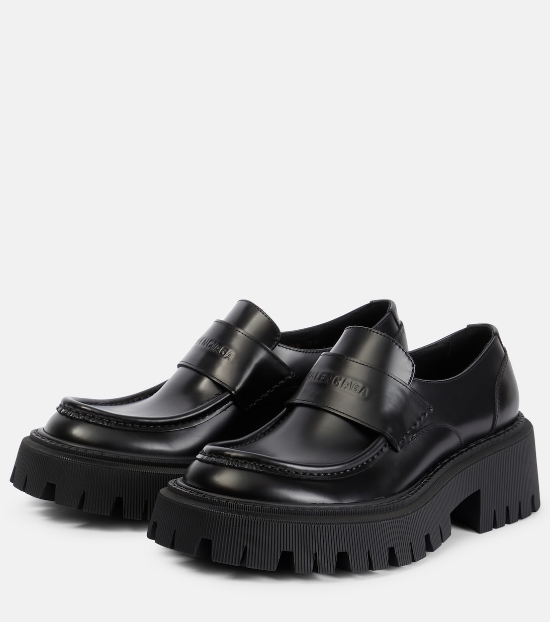Tractor leather loafers | Balenciaga