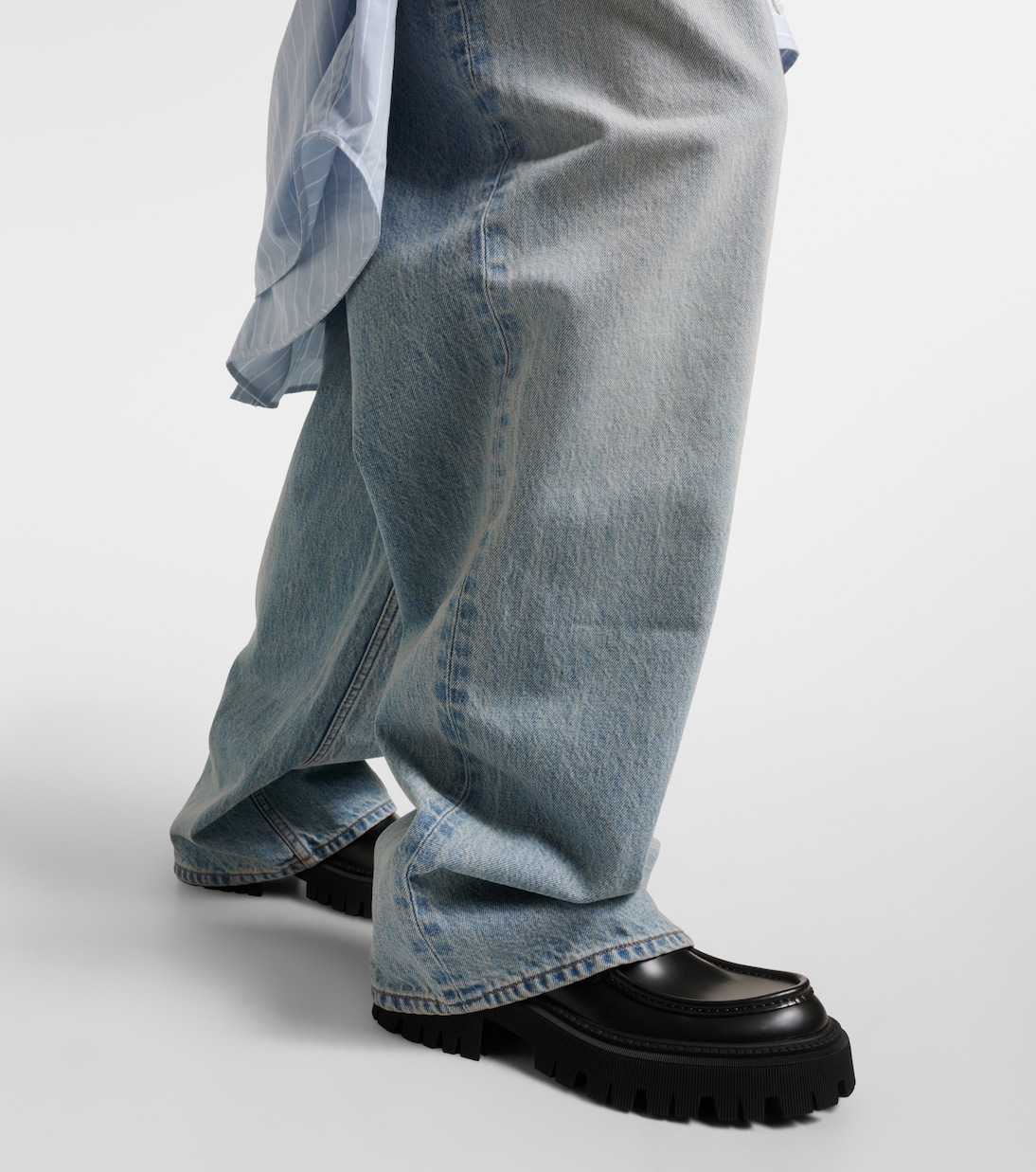 Tractor leather loafers | Balenciaga