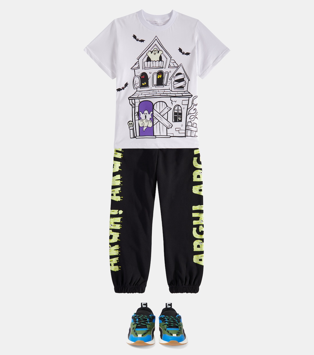 Printed cotton jersey T-shirt | Stella McCartney Kids