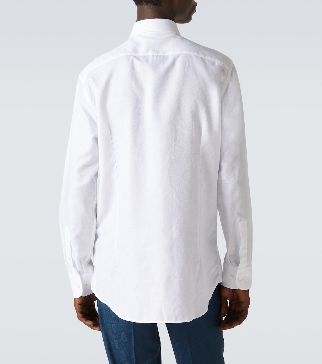 Roma cotton jacquard shirt | Etro