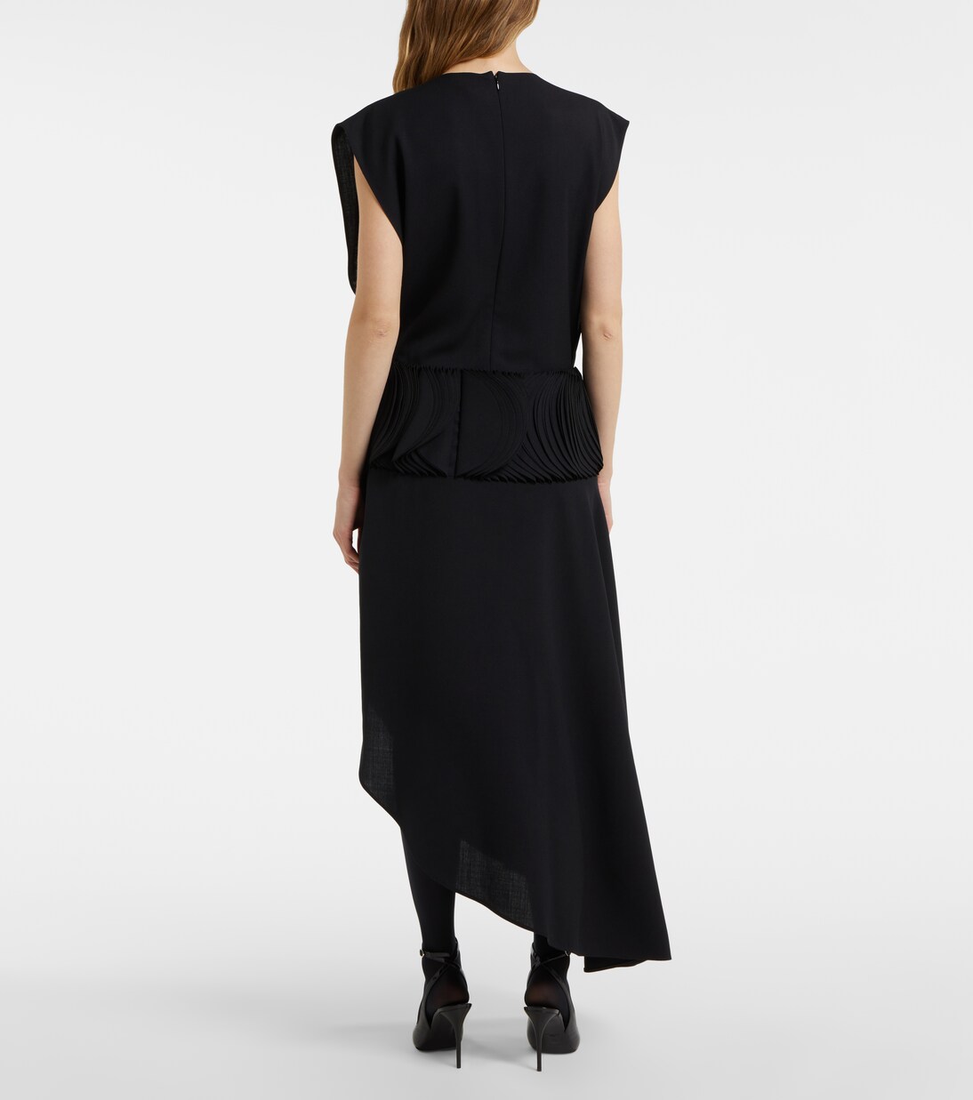 Milfeuil midi dress | Alaïa