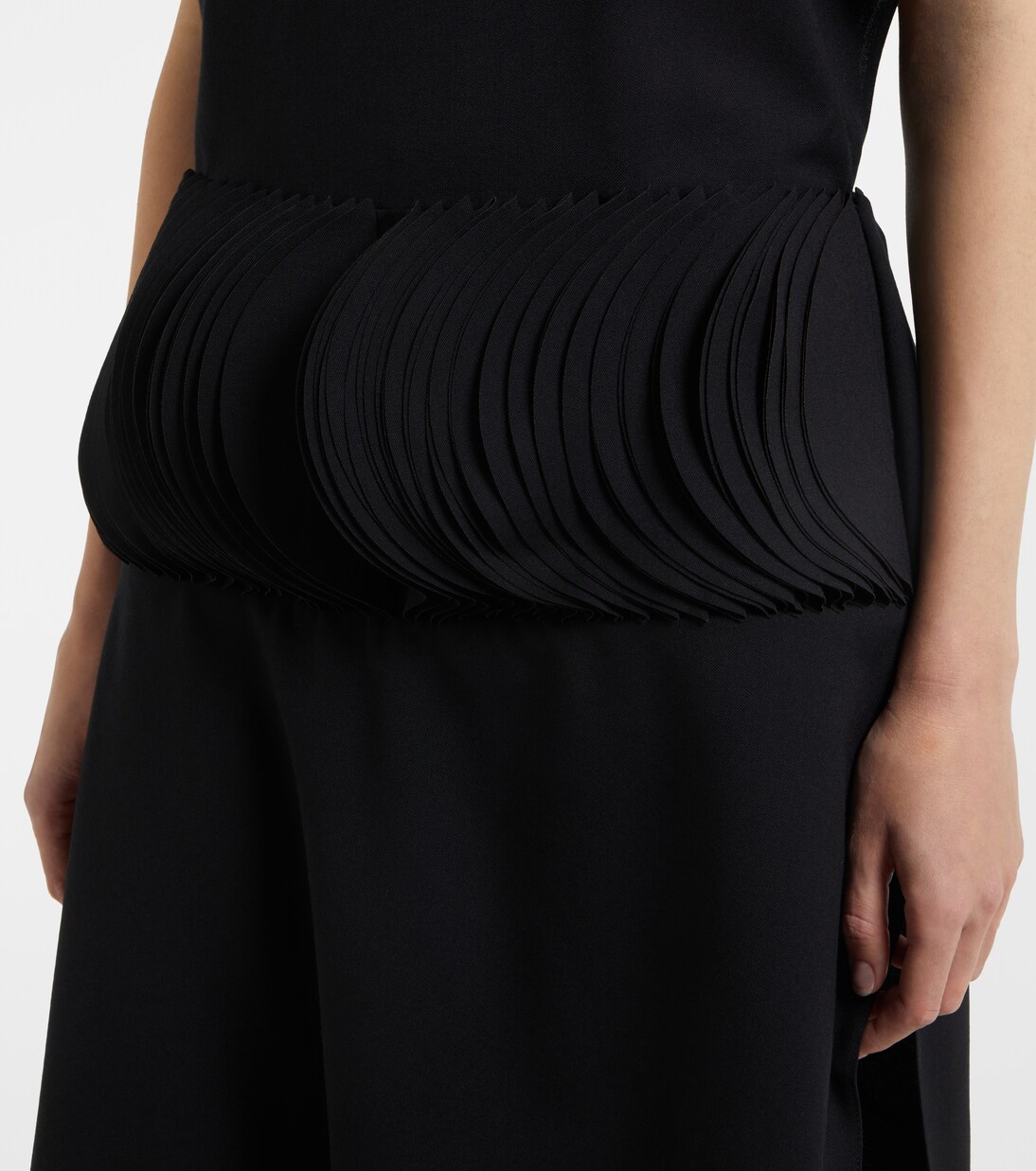 Milfeuil midi dress | Alaïa