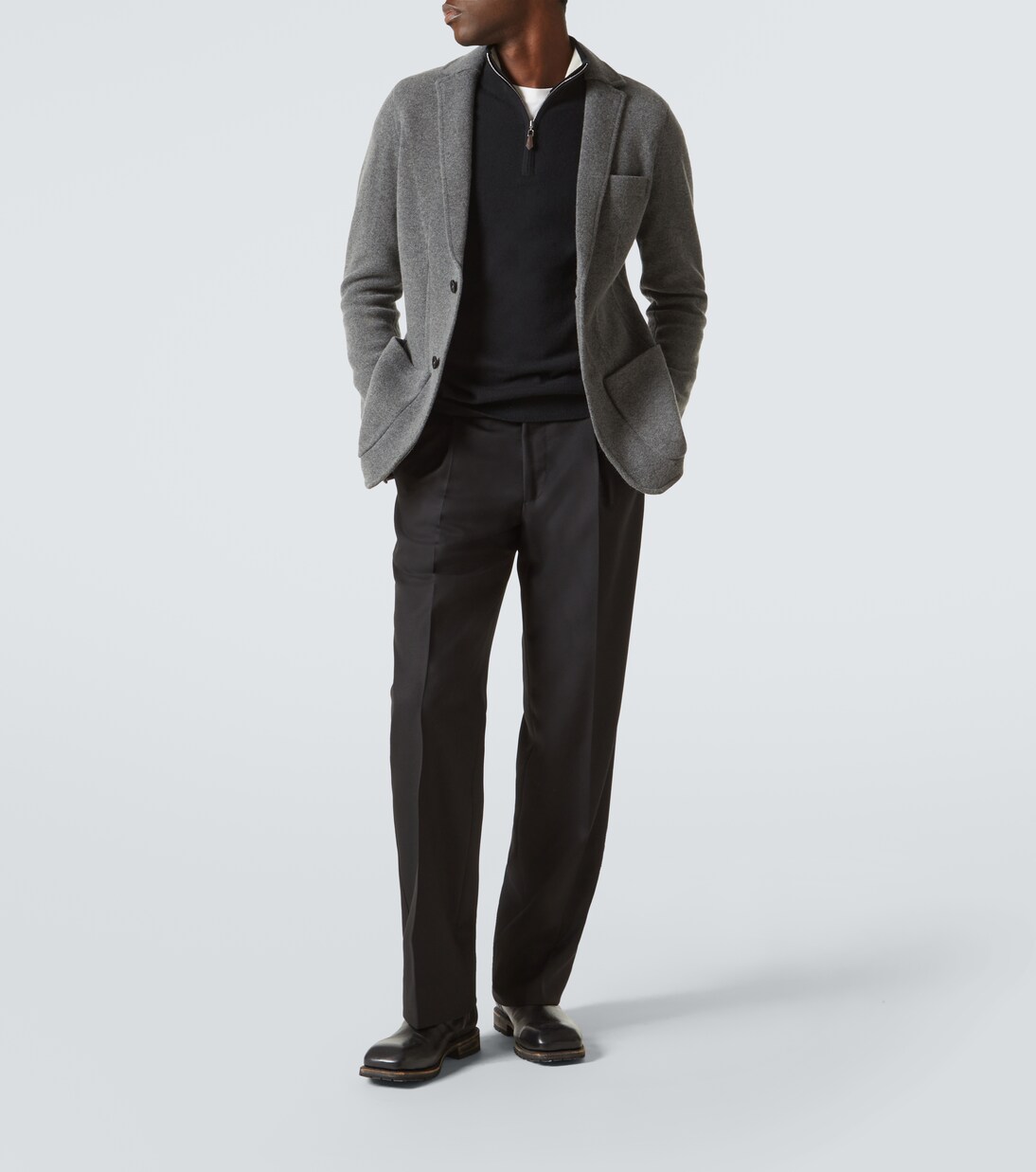 Mr Poole wool and cashmere cardigan | Arch4