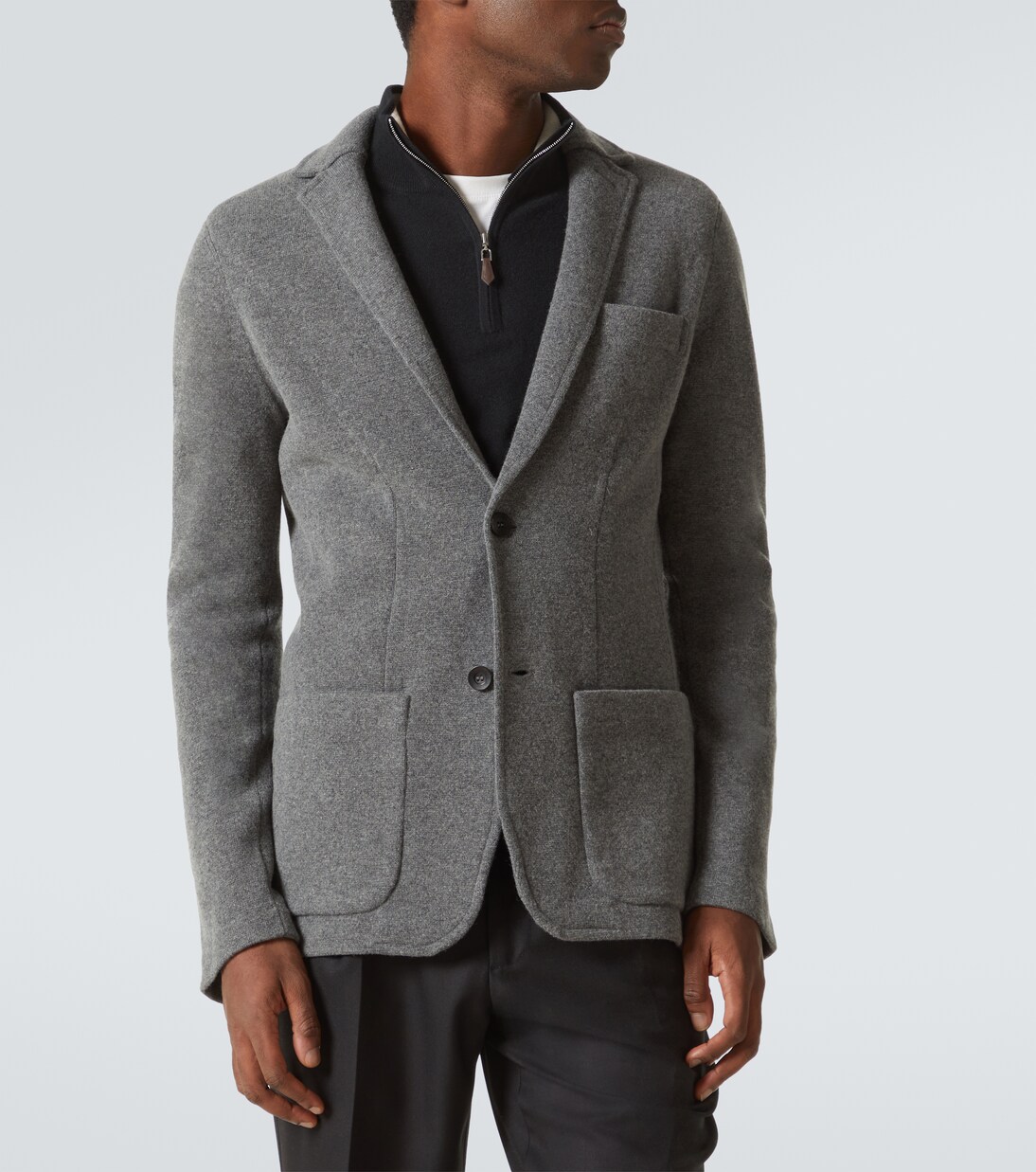 Mr Poole wool and cashmere cardigan | Arch4