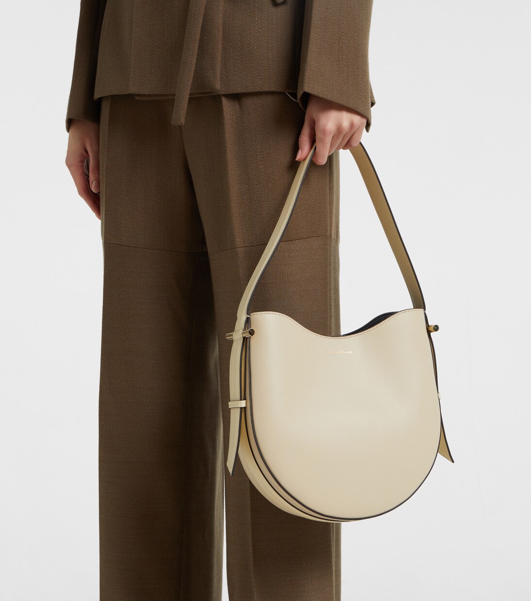 Dia leather shoulder bag | Victoria Beckham