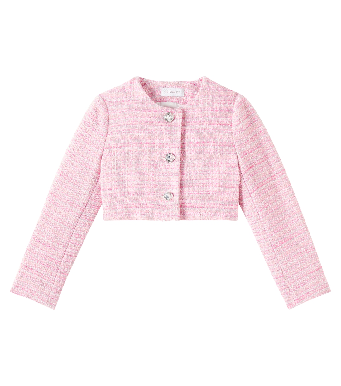 Jacke Bon Ton aus Tweed | Monnalisa