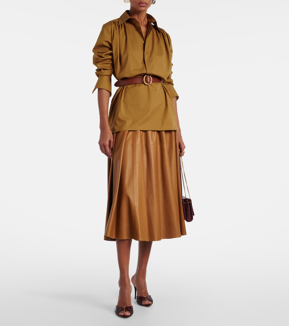 Bluse aus einem Baumwollgemisch | Saint Laurent