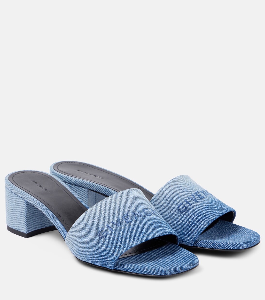 Logo denim mules | Givenchy