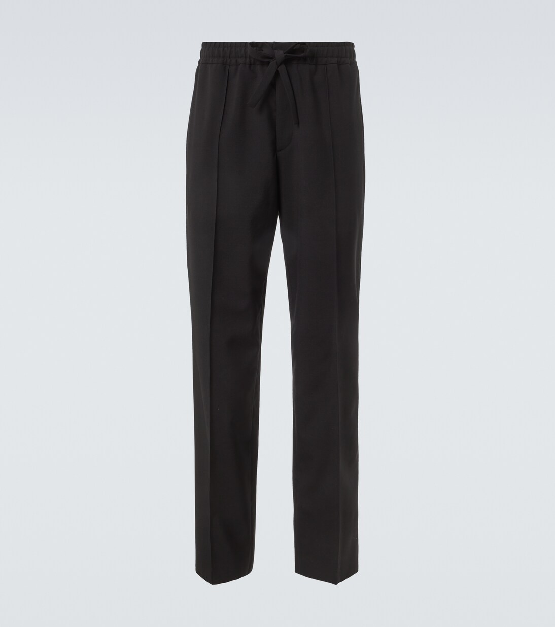 Virgin wool straight pants | Valentino