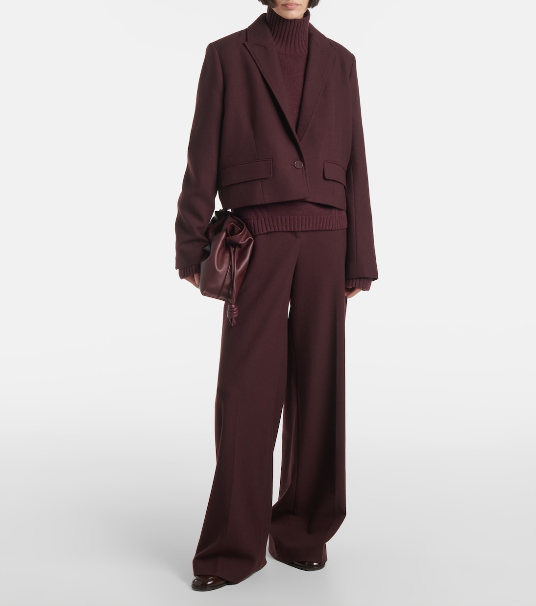 Veste raccourcie en laine | Joseph