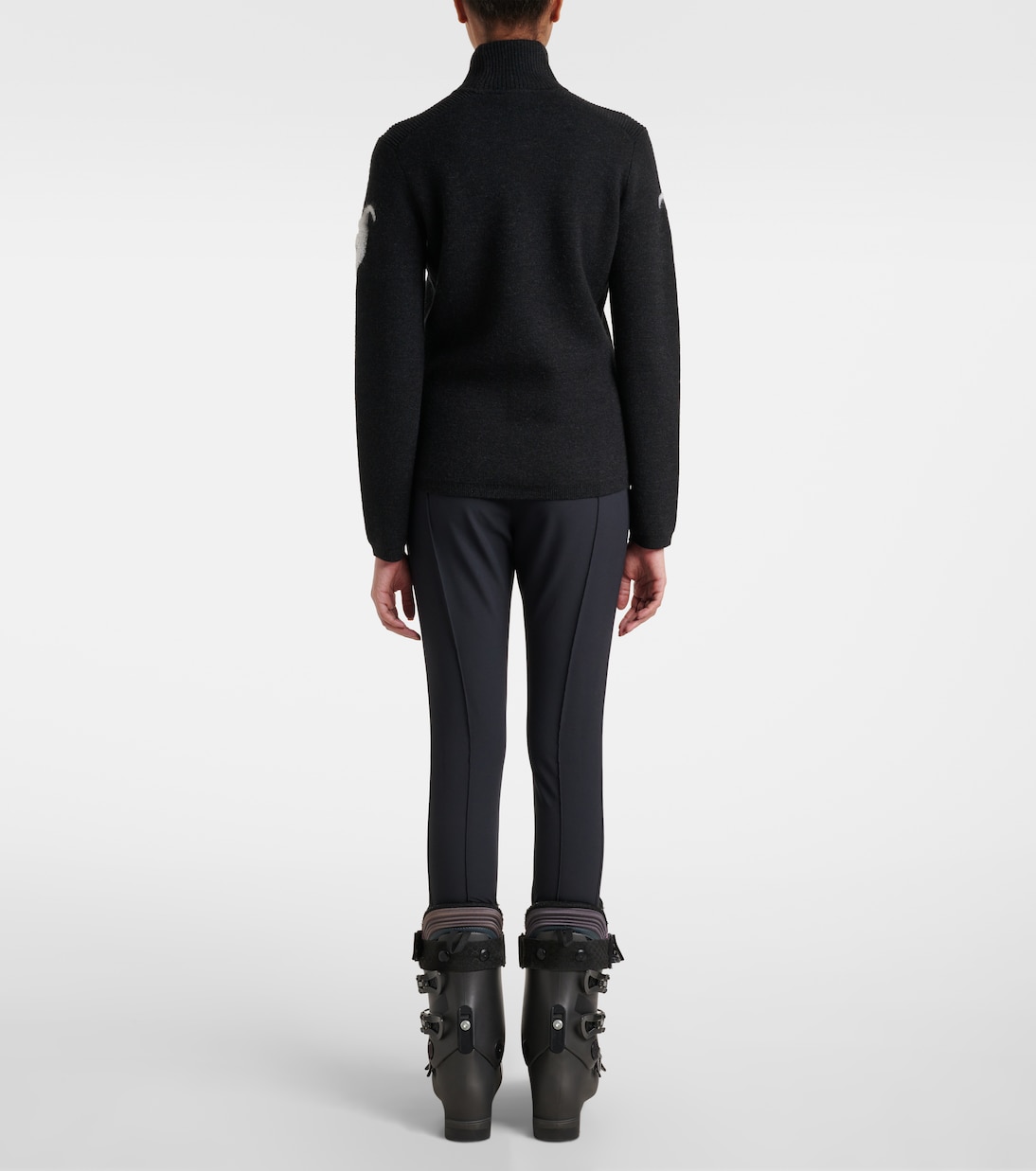 Pull Vanessa en laine intarsia  | Toni Sailer