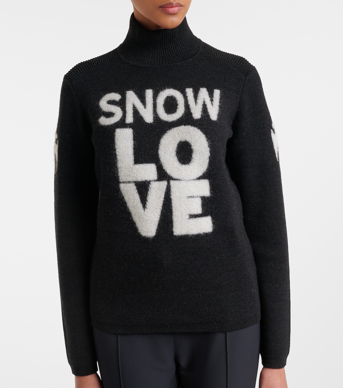 Pull Vanessa en laine intarsia  | Toni Sailer