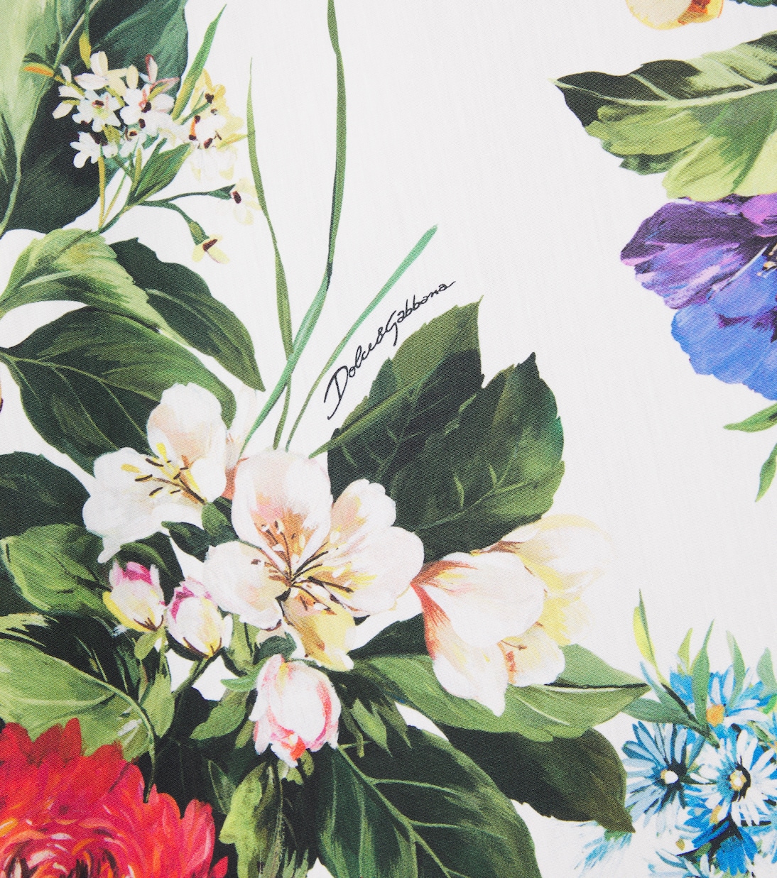 Kleid aus Baumwollpopeline | Dolce&Gabbana Kids