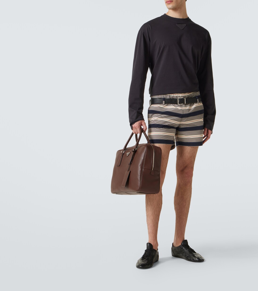 Porte-documents en cuir | Prada