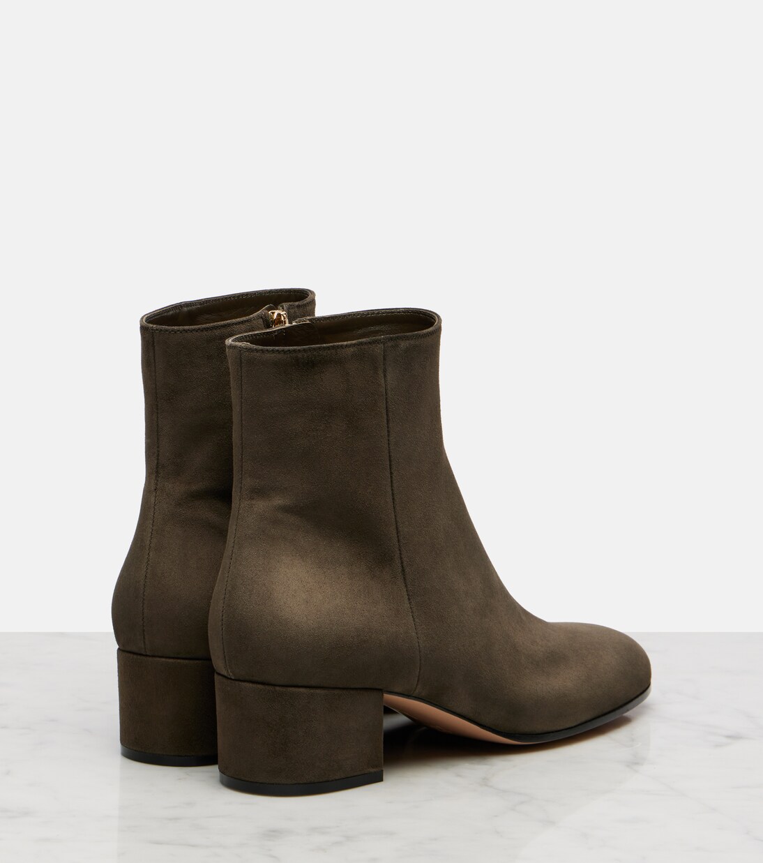 Joelle 45 suede ankle boots | Gianvito Rossi
