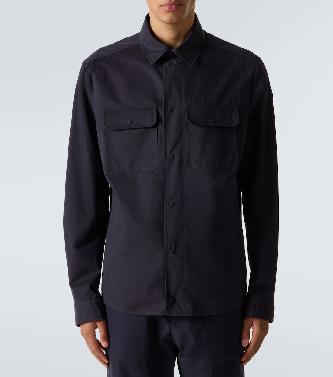Cotton gabardine overshirt | Moncler