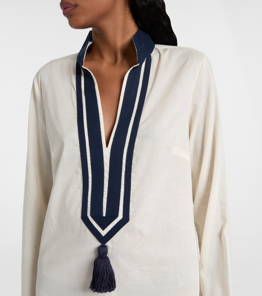 Tunika aus Baumwoll-Voile | Tory Burch
