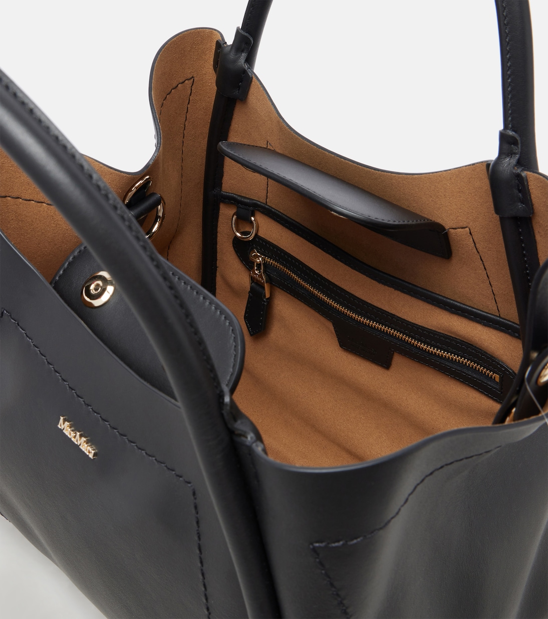 Marin Small leather tote bag | Max Mara