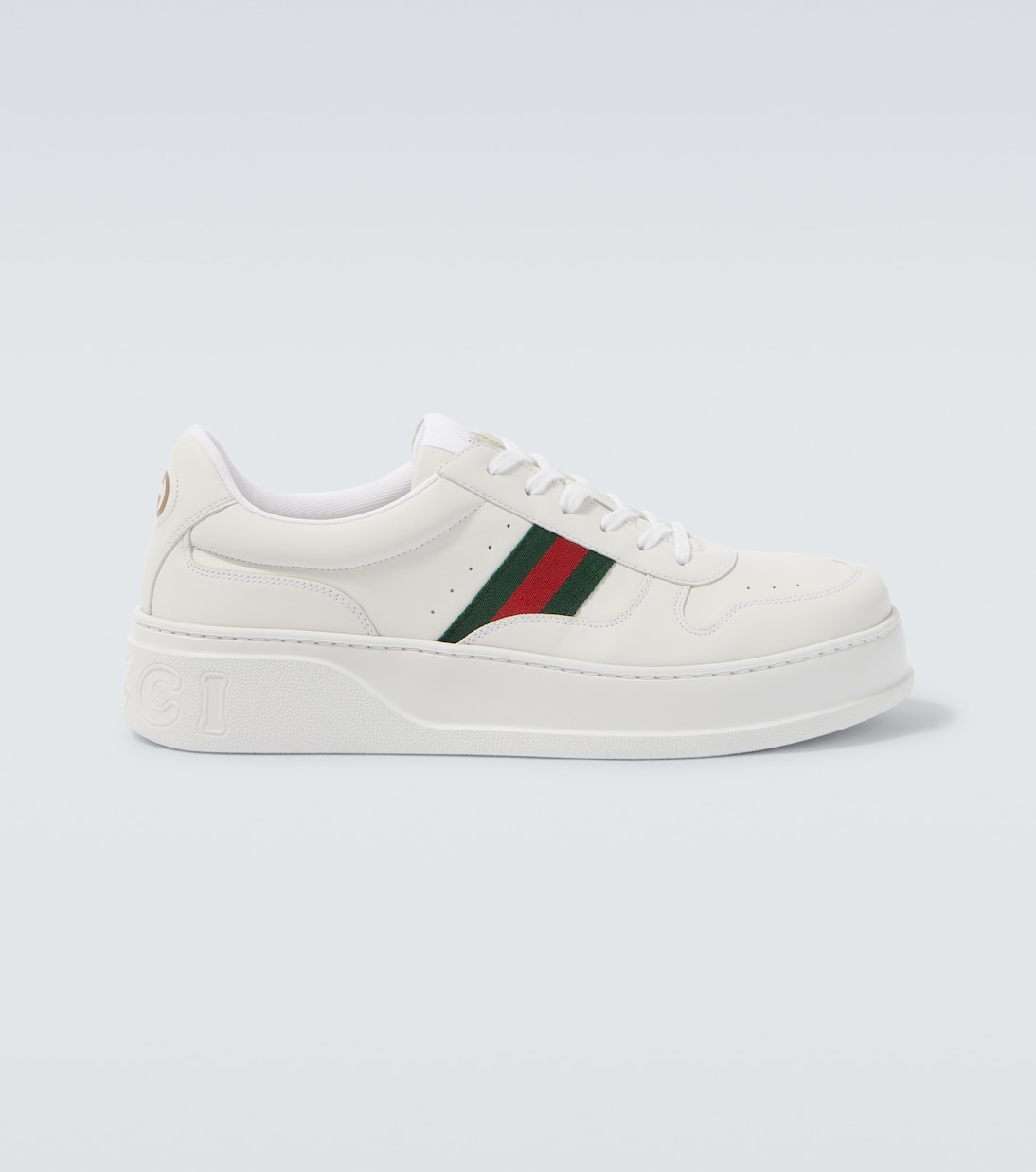Baskets Web Stripe en cuir  | Gucci