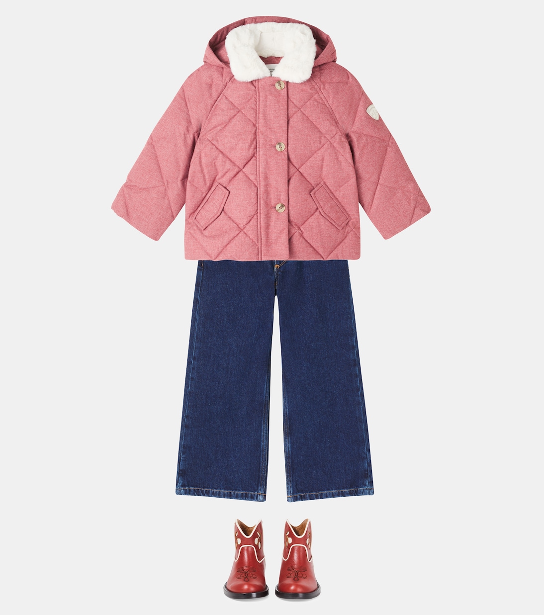 Piumino trapuntato Janice con cappuccio | Bonpoint