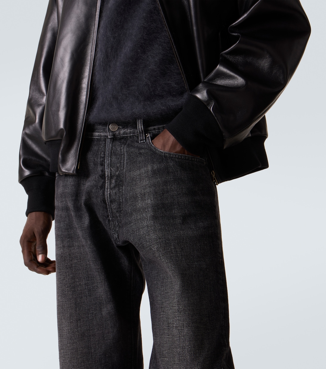 Mid-rise straight jeans | Maison Margiela