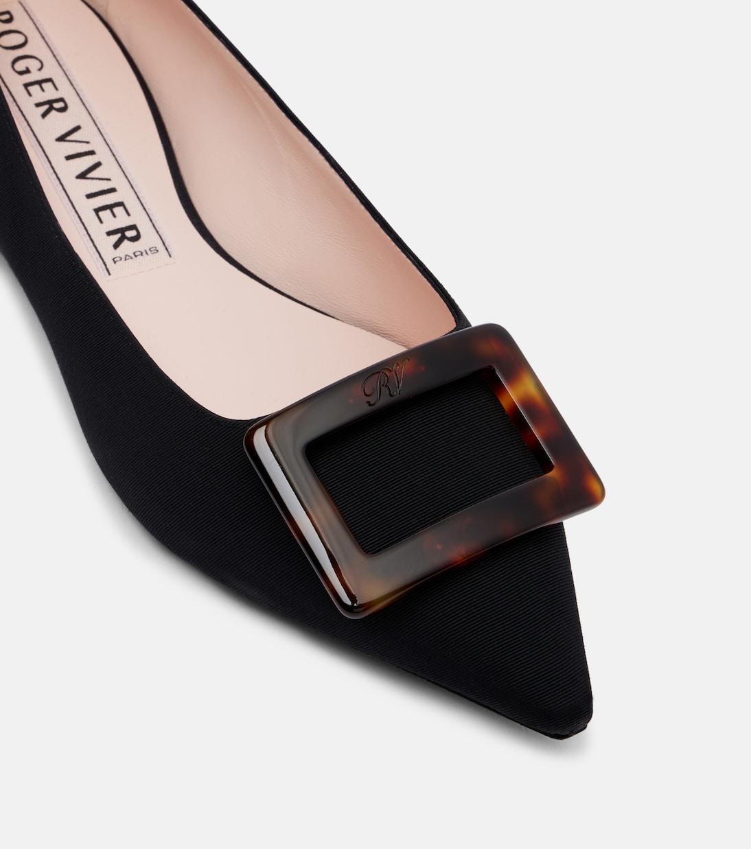 Gommettine grosgrain ballet flats | Roger Vivier