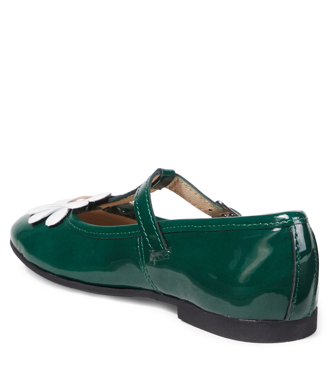 Dory leather ballet flats | Pom d'Api