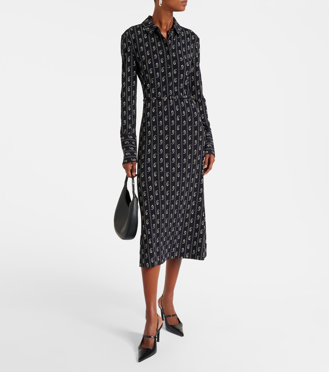 Bedrucktes Hemdblusenkleid | Tory Burch