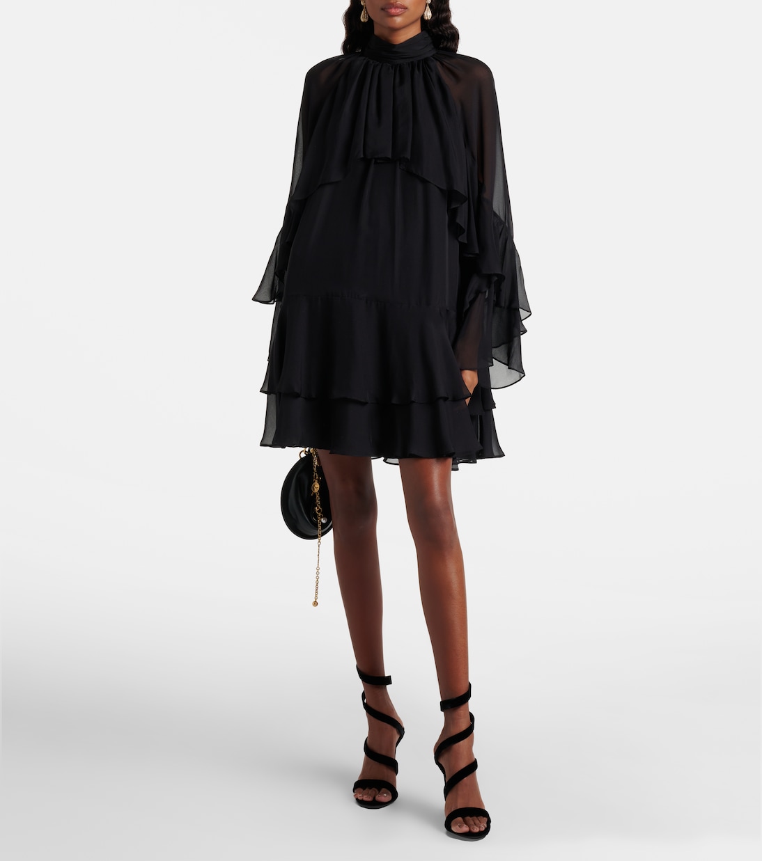 Opera 105 velvet sandals | Gianvito Rossi