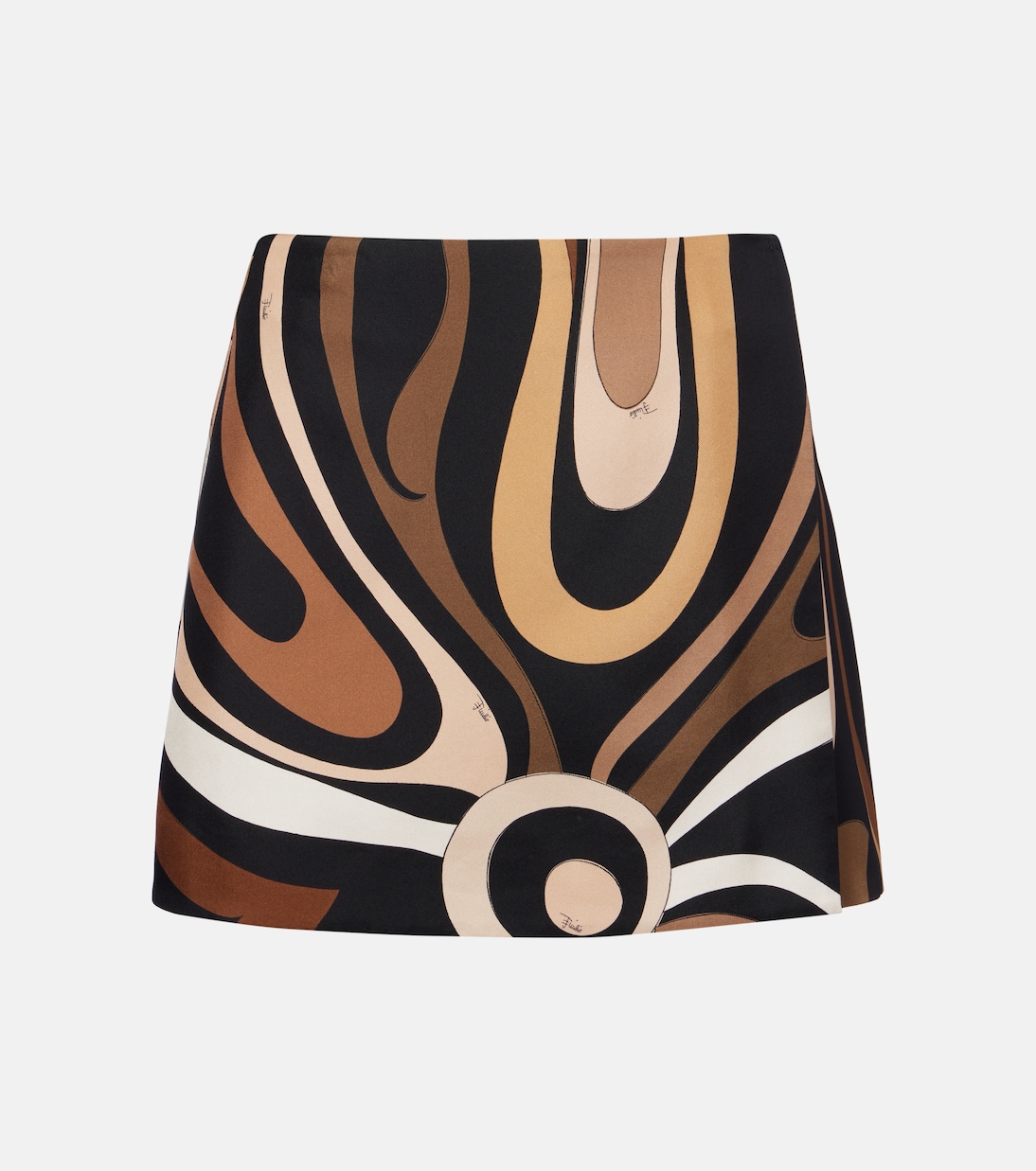 Marmo silk satin miniskirt | Pucci