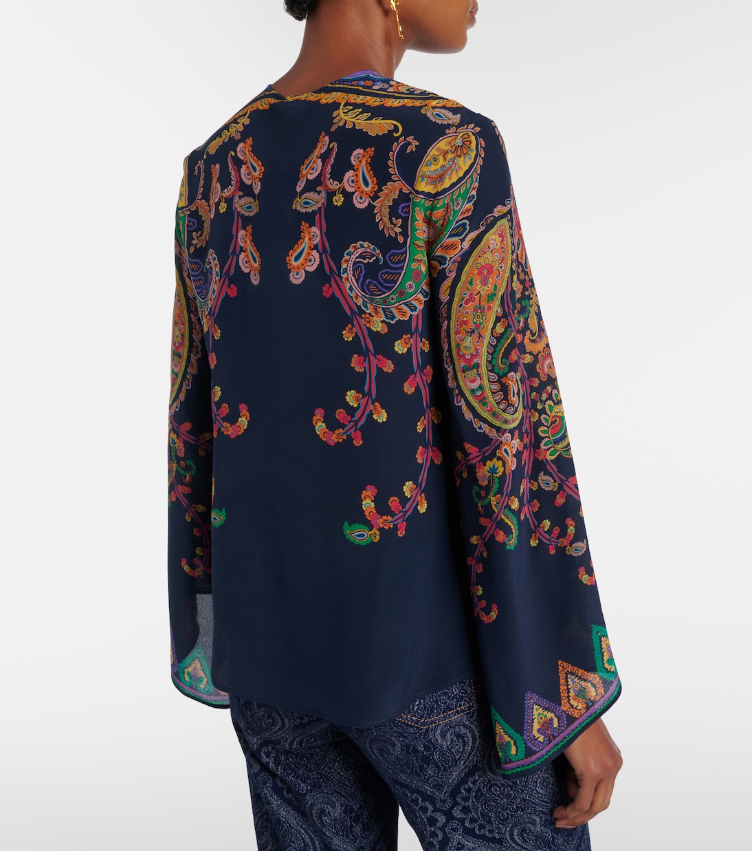 Bedruckte Bluse aus Seide | Etro