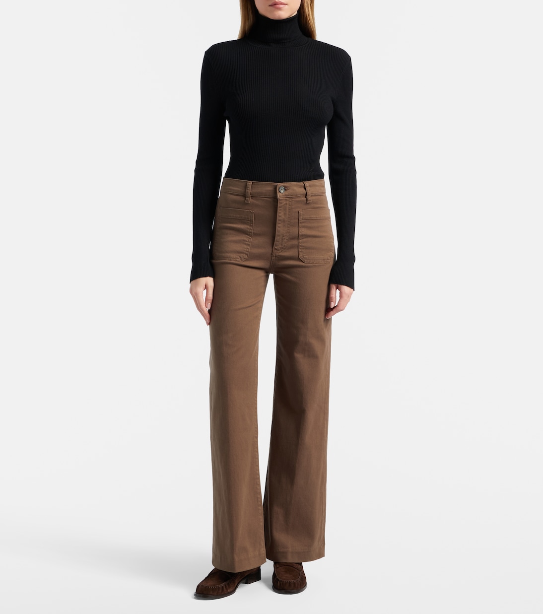 Refined wide-leg jeans | Frame
