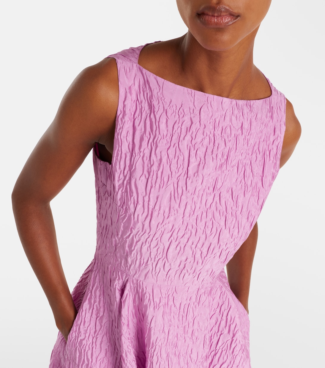 Tera cloqué midi dress | Roksanda