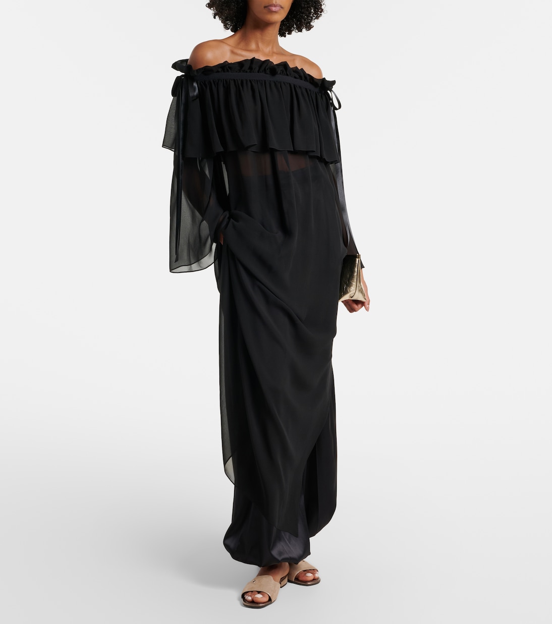 Pantoletten Dina aus Leder | Jimmy Choo