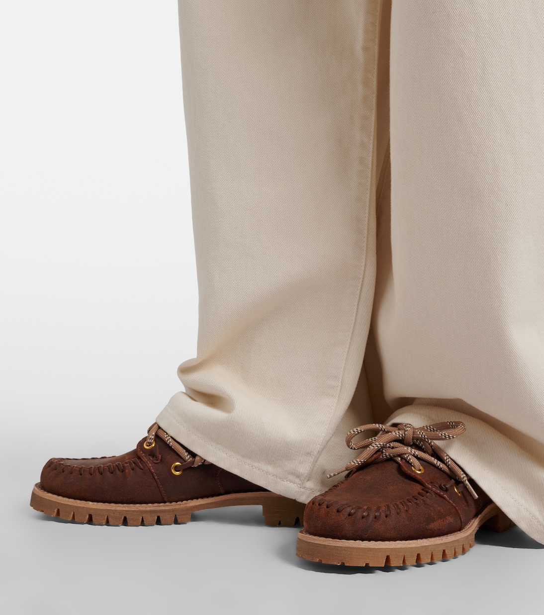 Segelschuhe Cruise aus Veloursleder | Golden Goose