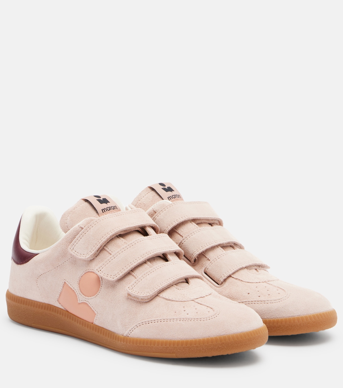 Beth leather-trimmed suede sneakers | Isabel Marant