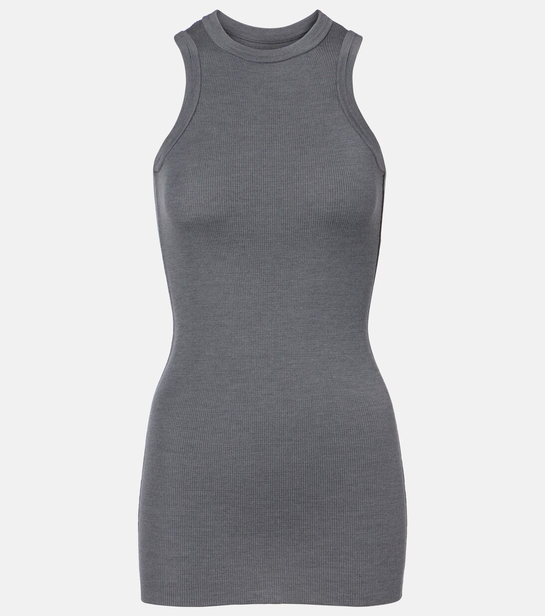 Ribbed-knit wool tank top | Phoebe Philo