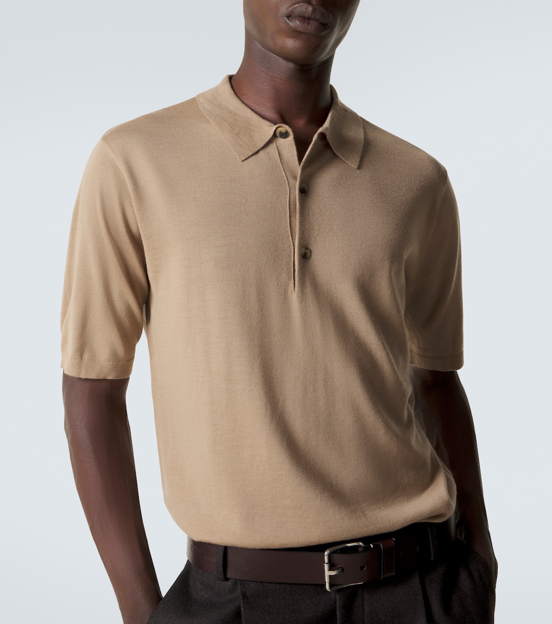 Polohemd aus Wolle | Dries Van Noten