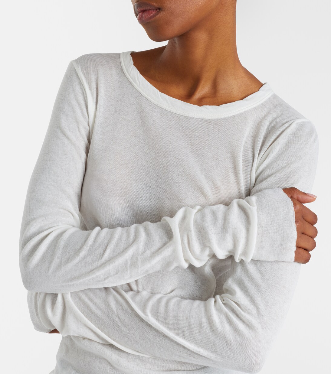 Cotton jersey top | Rick Owens