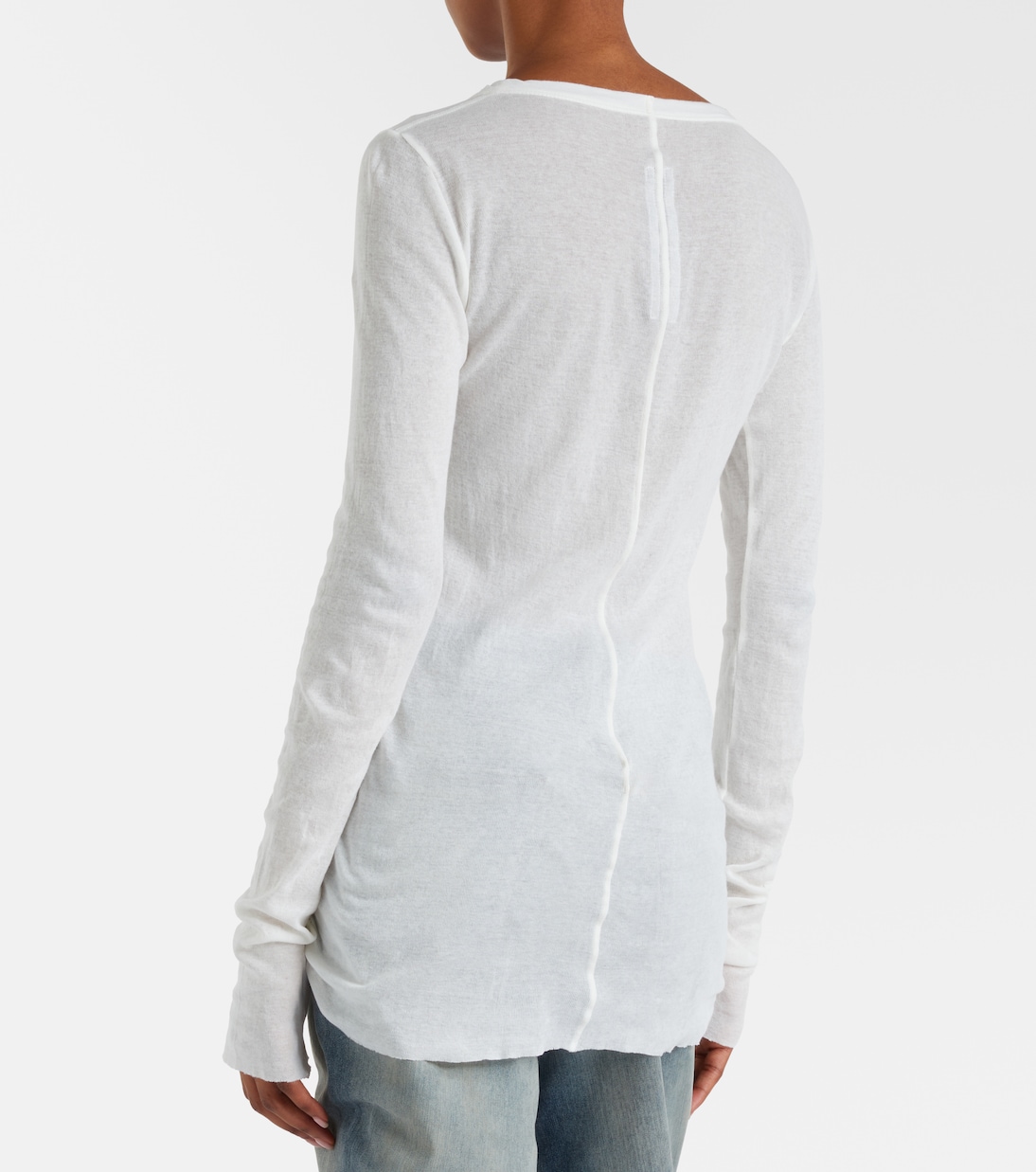 Cotton jersey top | Rick Owens