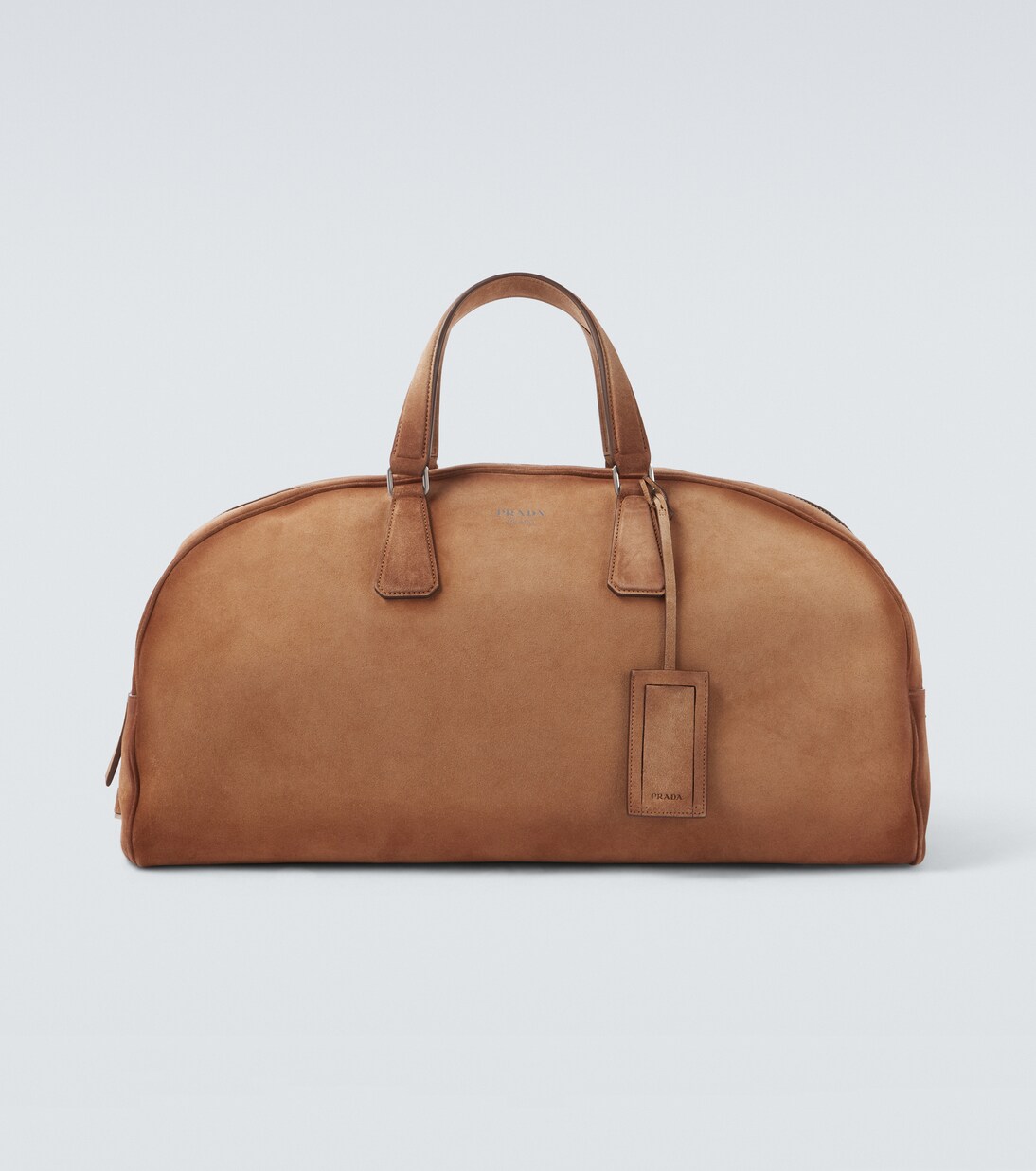 Suede duffel bag | Prada