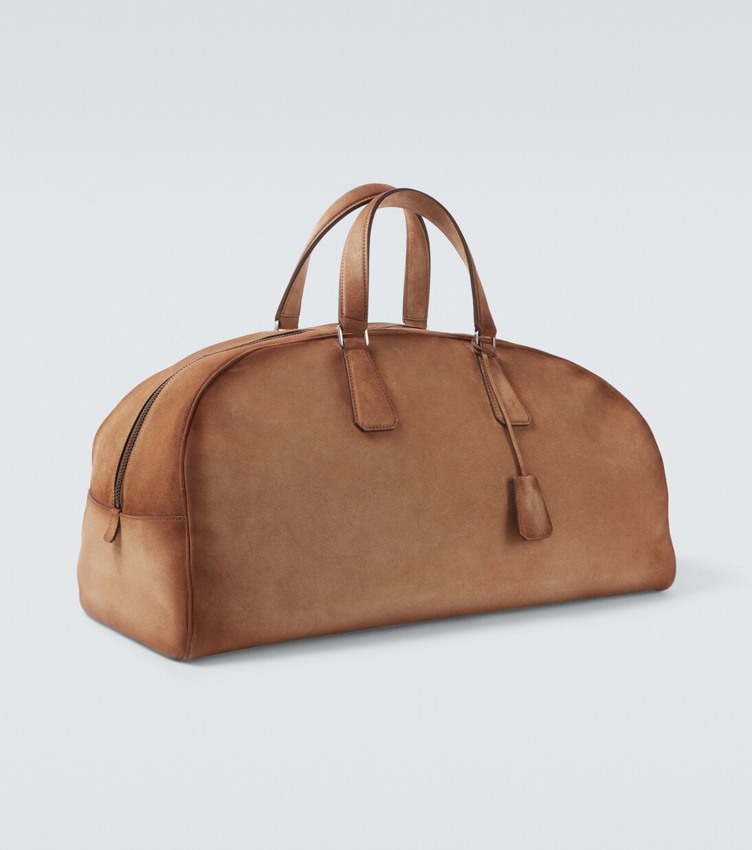 Suede duffel bag | Prada