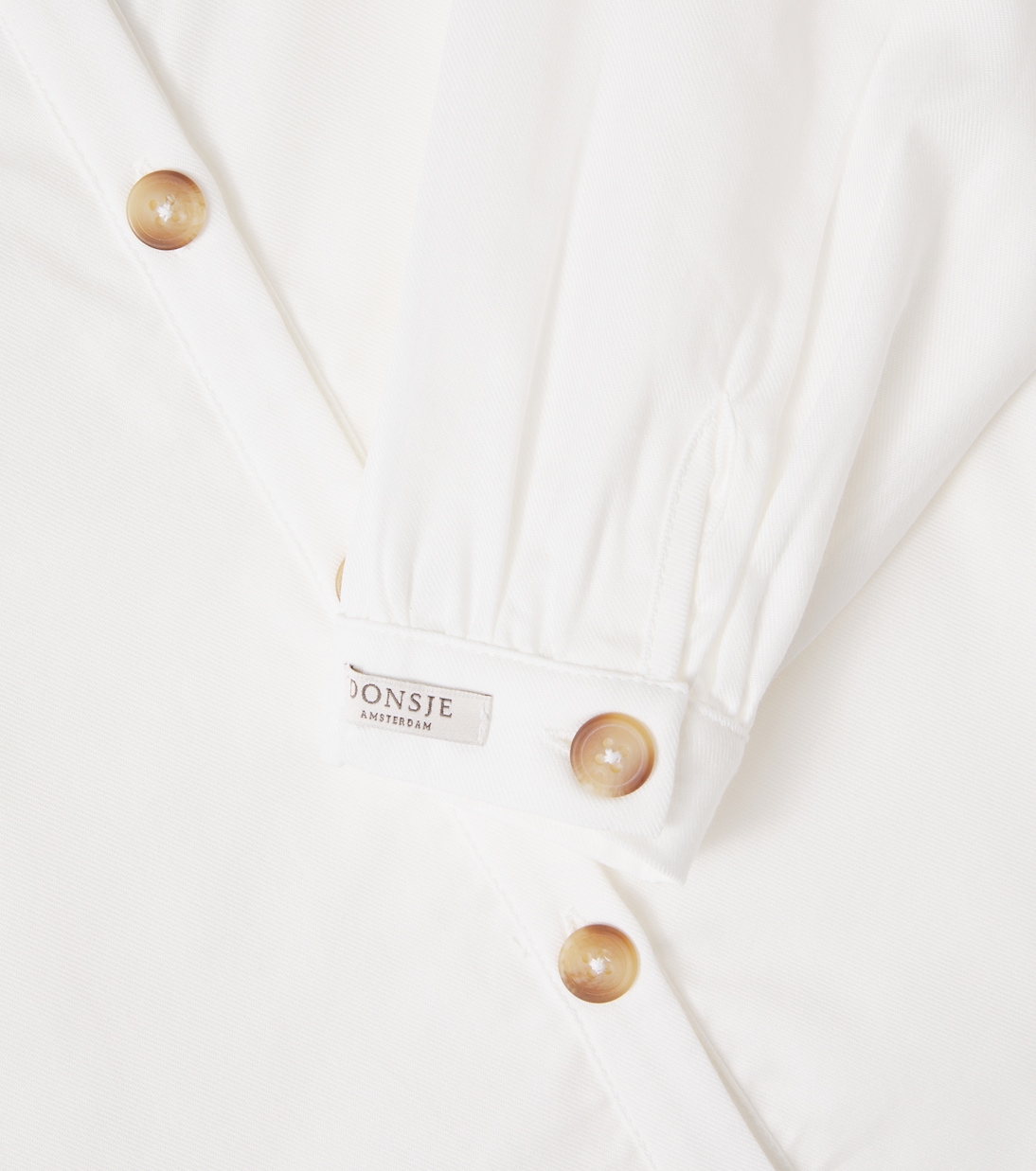 Fini ruffled cotton blouse | Donsje