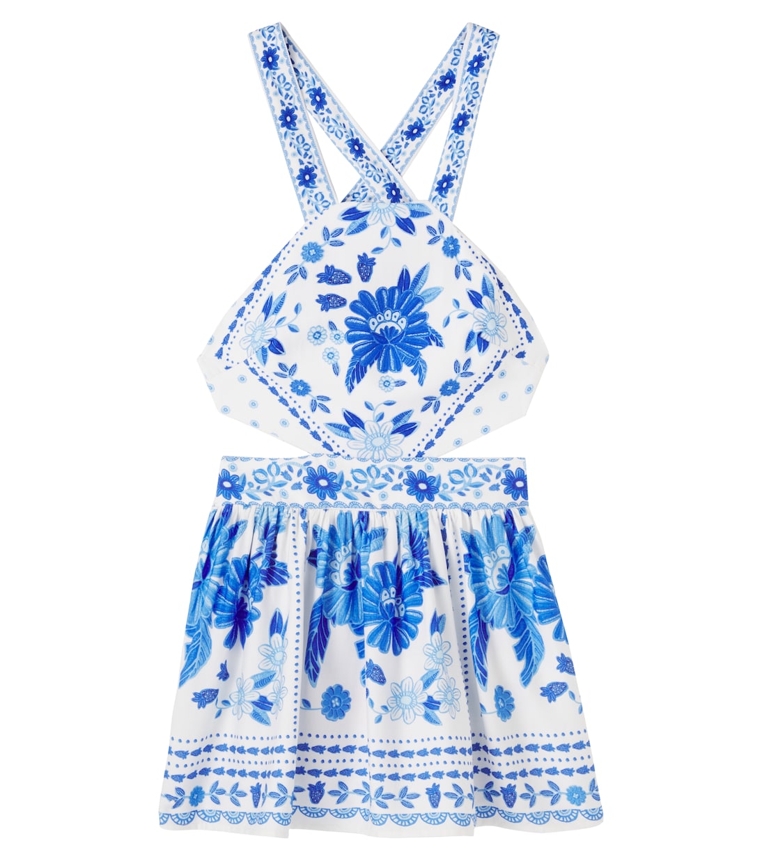 Abito floreale con cut-out | Fábula