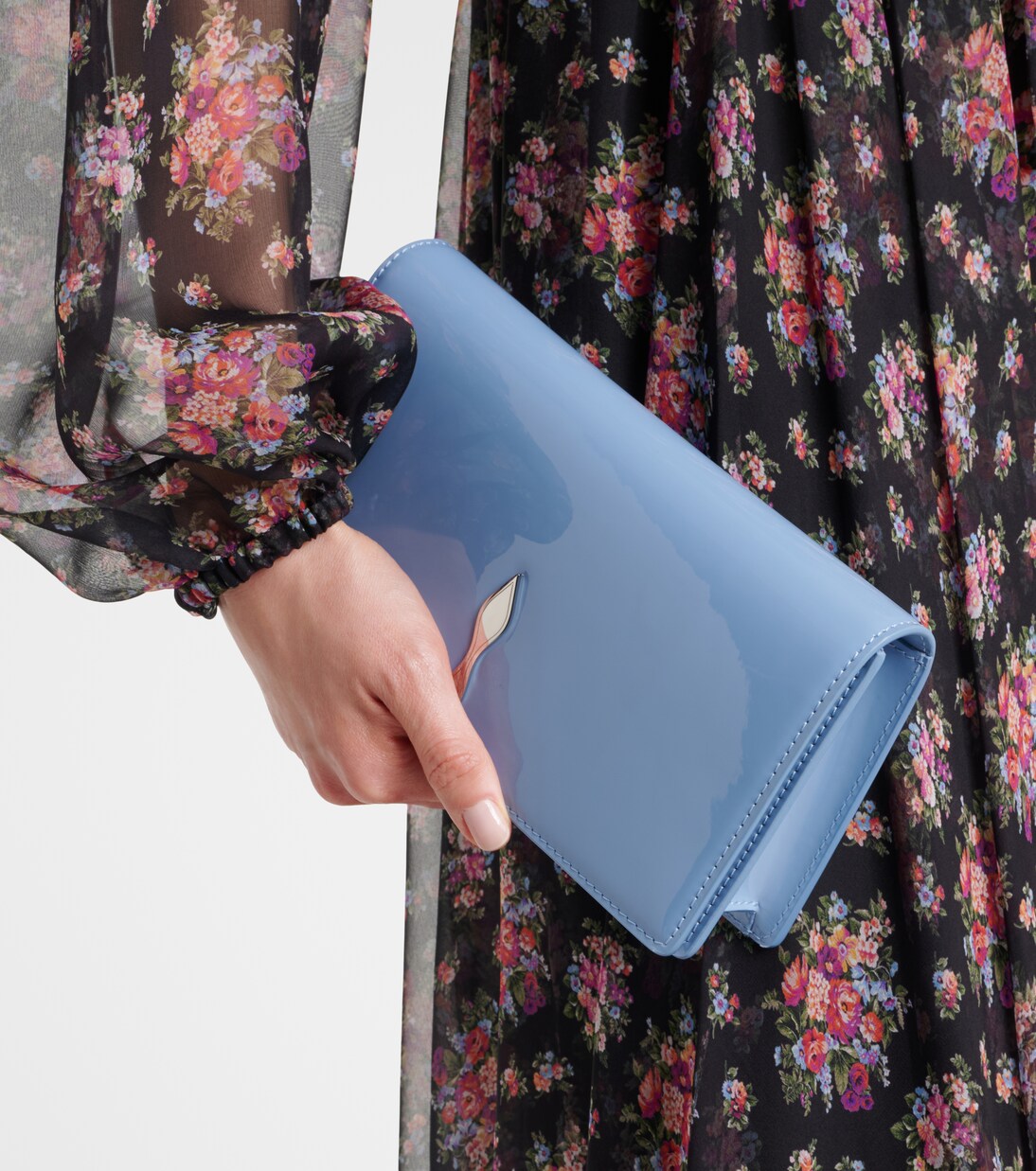 Bettina patent leather clutch | Christian Louboutin